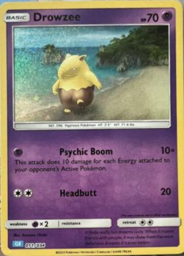TCG Classic: Blastoise Deck Drowzee Pokémon card